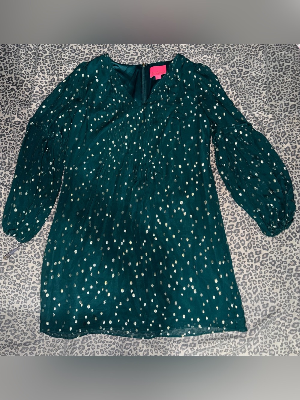 Lilly Pulitzer Cleme Silk Metallic